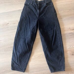 Ganni Relaxed Black Jeans